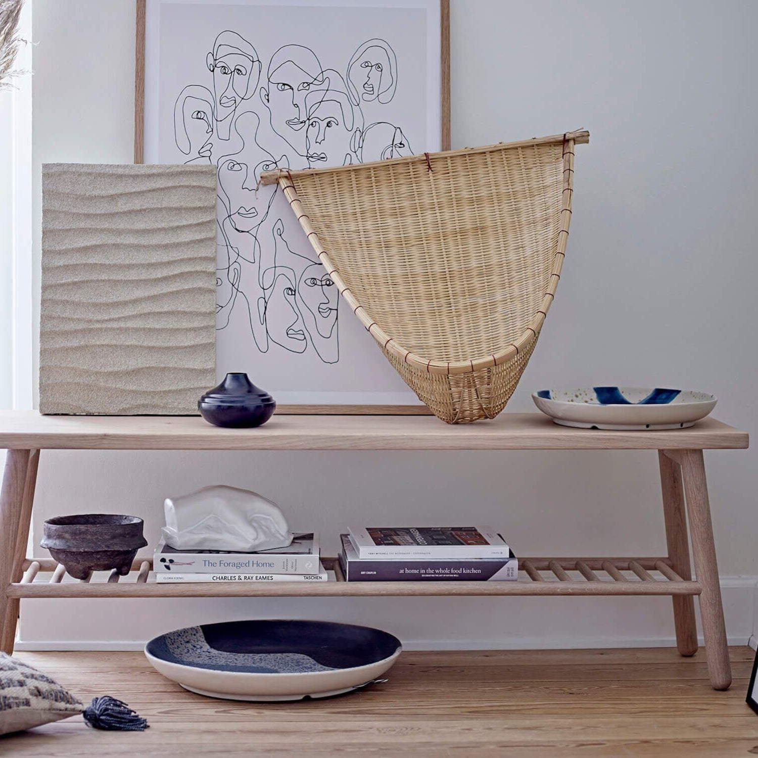 Wand-Deko "Char" (Natur)