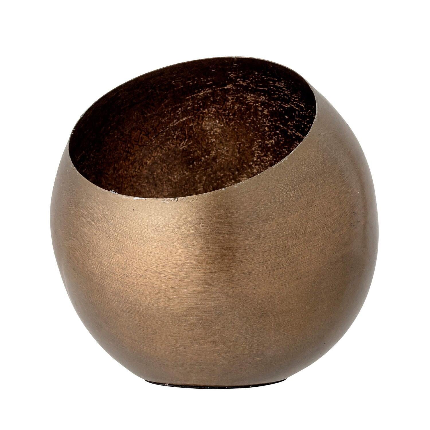 Teelichthalter "Filia" - 15x14 cm (Messing)