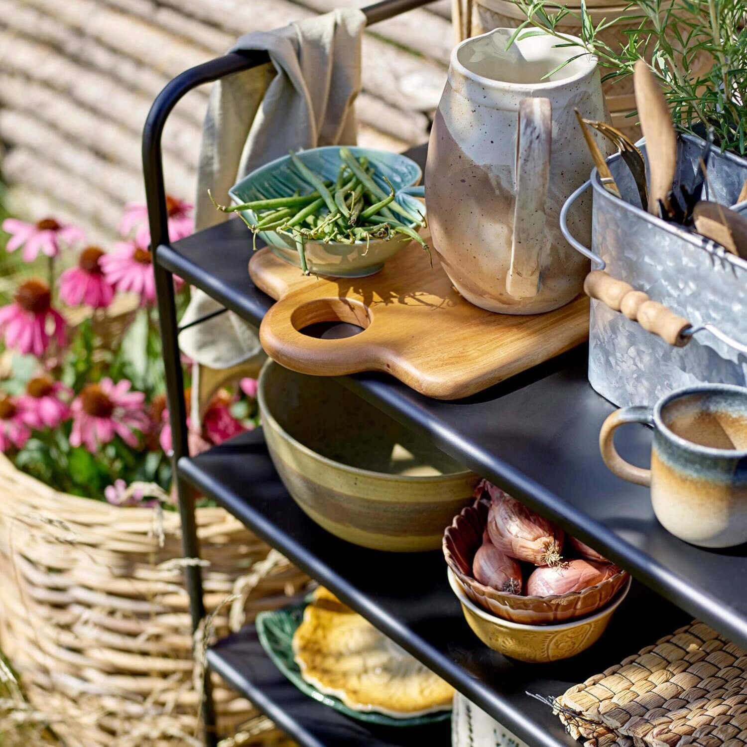 Teller "Savanna" - 15x14,5x4,5 cm (Grün)