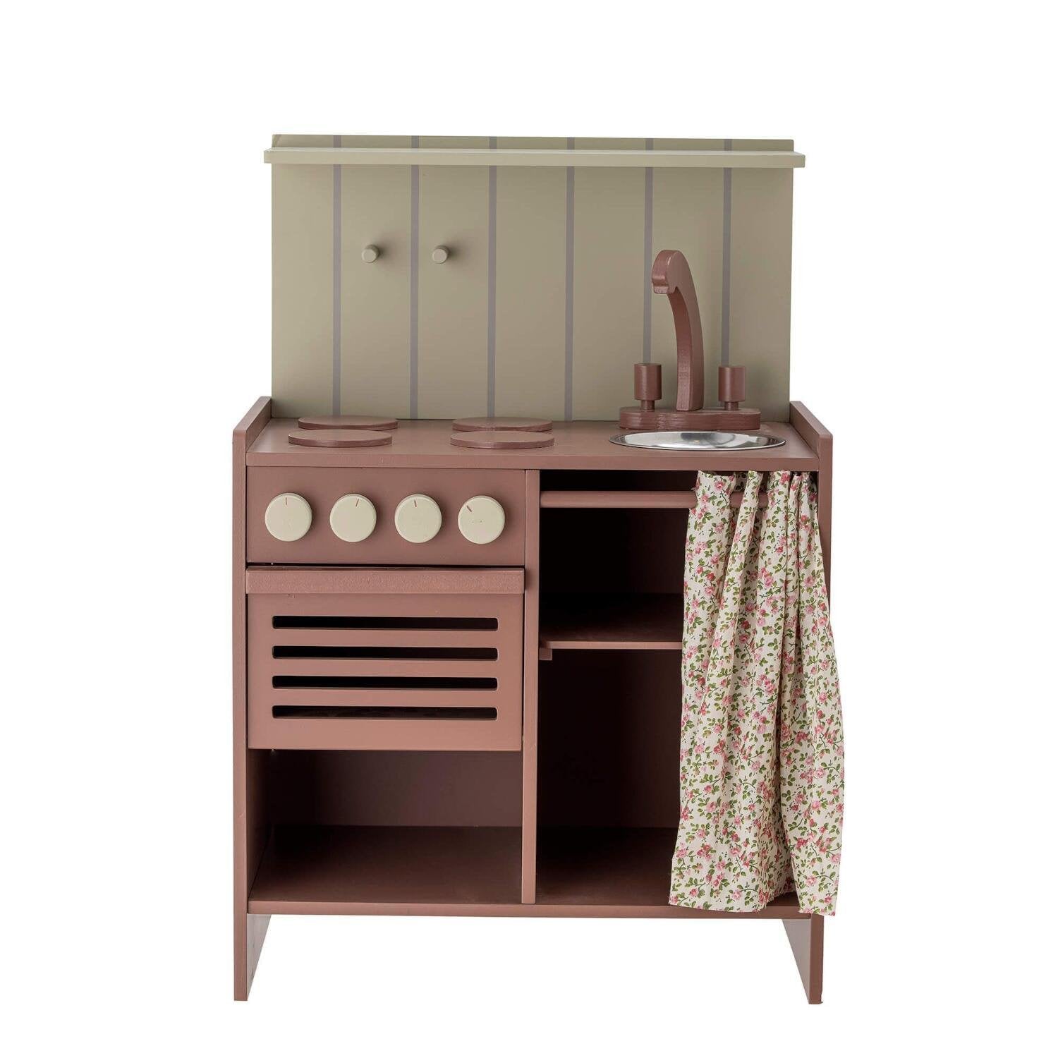 Spielküche "Pippi" - 40x26x57,5 cm (Braun/Bunt)