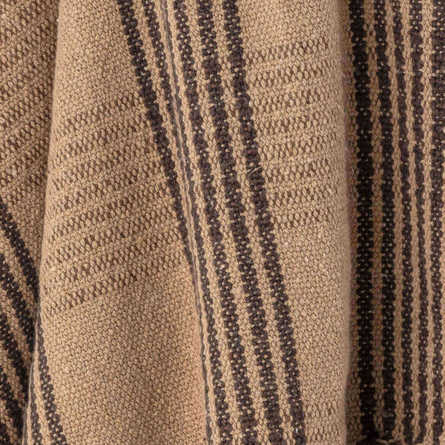 Überwurf "Robbi" - 160x130 cm (Braun)