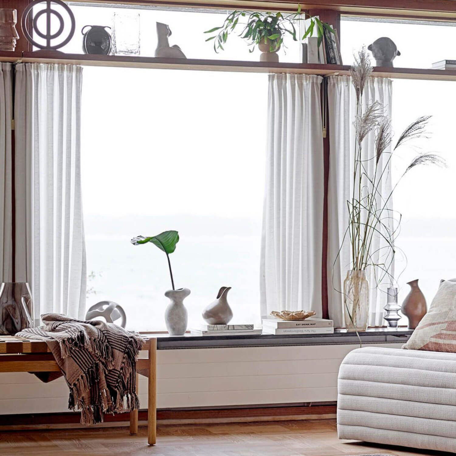 Überwurf "Robbi" - 160x130 cm (Braun)