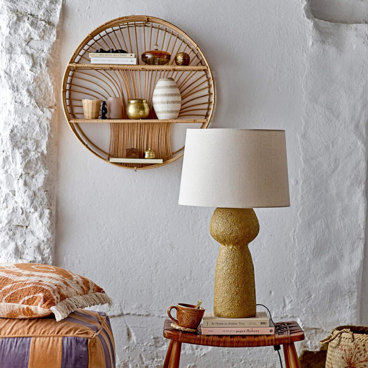 Kissen "Ester" - 50x50cm (Braun/Beige)
