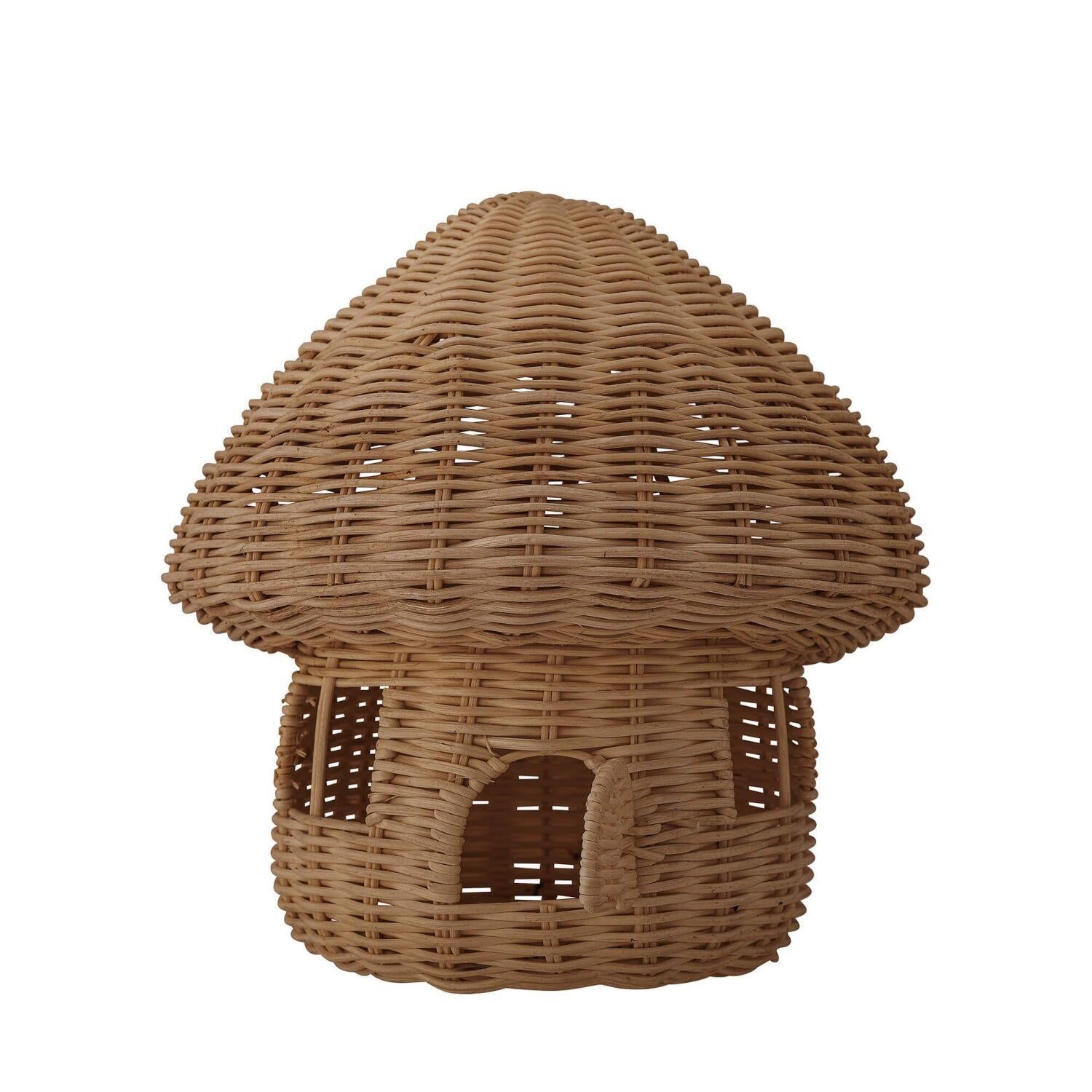 Puppenhaus mit Deckel "Dodi" - 23x25 cm (Braun)