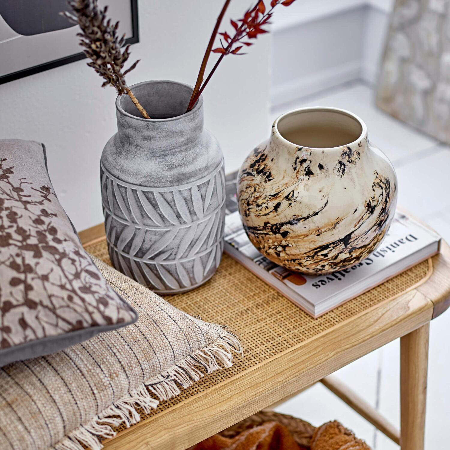 Vase "Saku" - 17x27,5 cm (Grau)