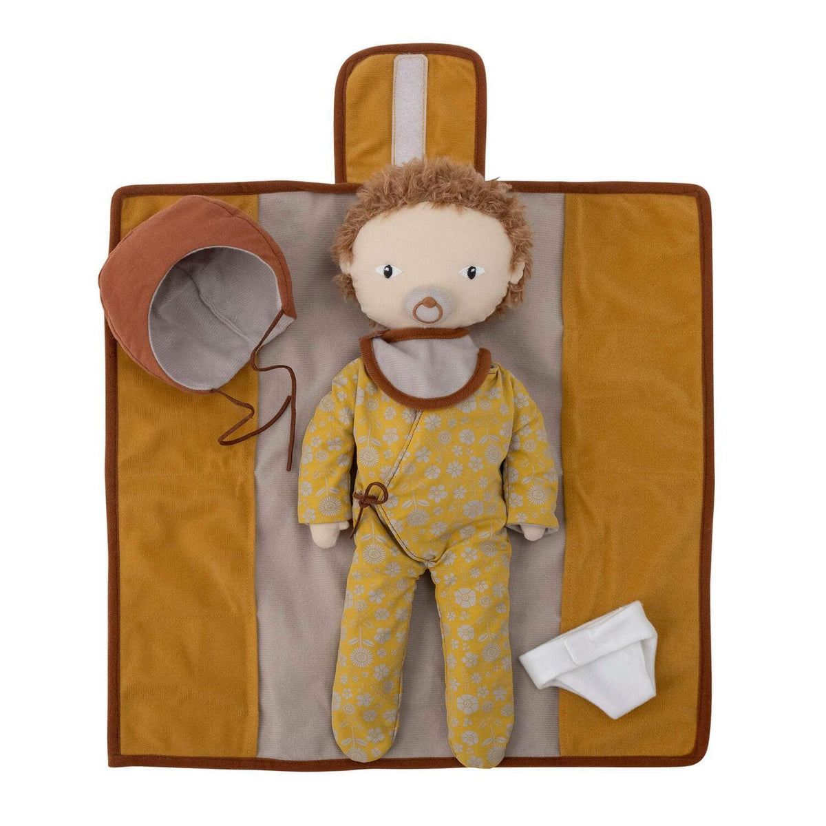 Stoffpuppe "Nalle" im 6er-Set - 15x5x38 cm (Bunt)
