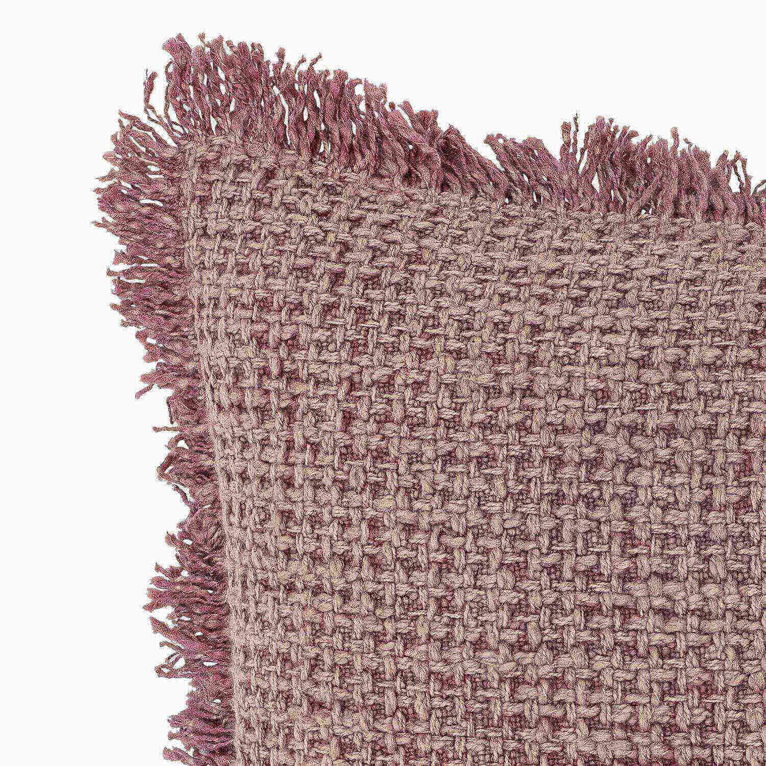 Kissen "Delva" - 45x45 cm (Rosa)