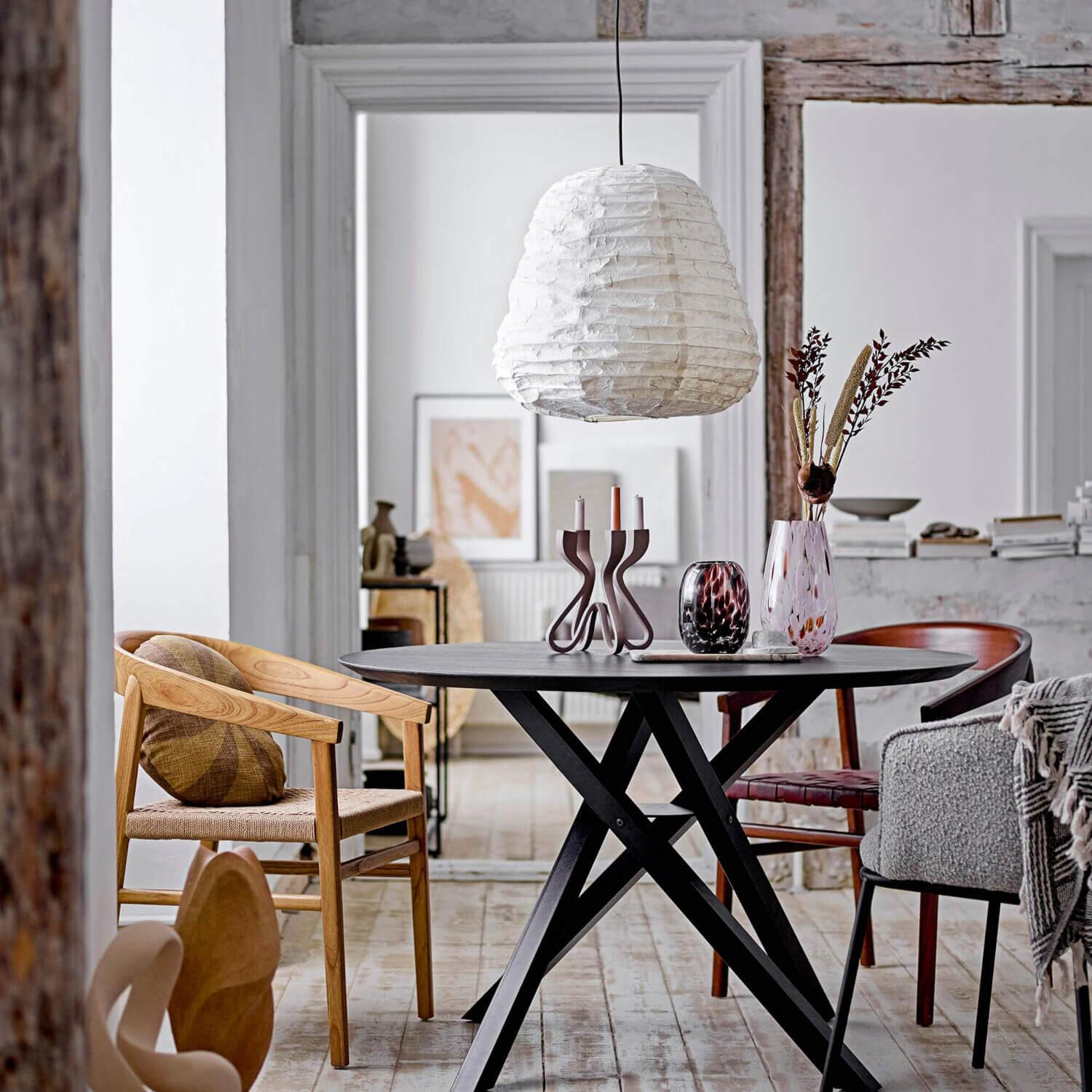 Vase "Artem" - 14,5x25 cm (Braun)