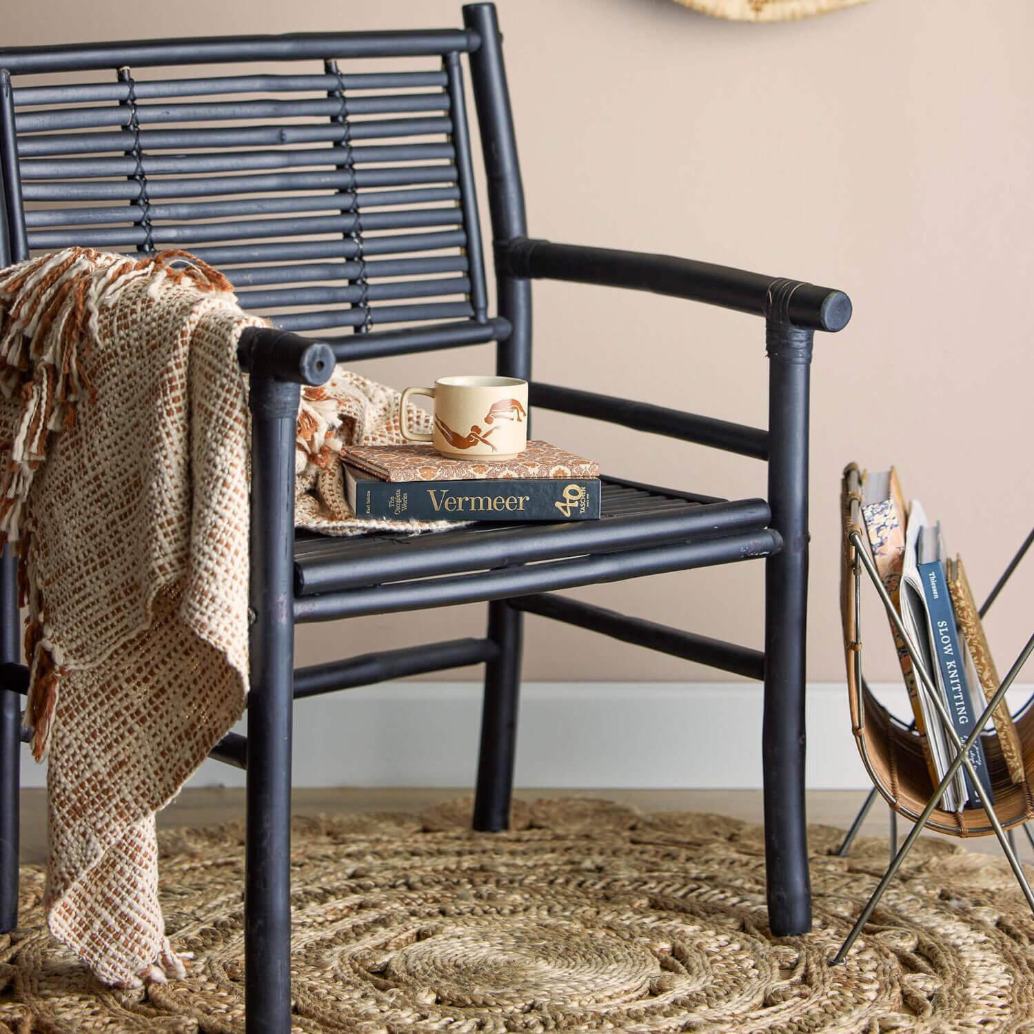 Überwurf "Giulia" - 150x125 cm (Natur)