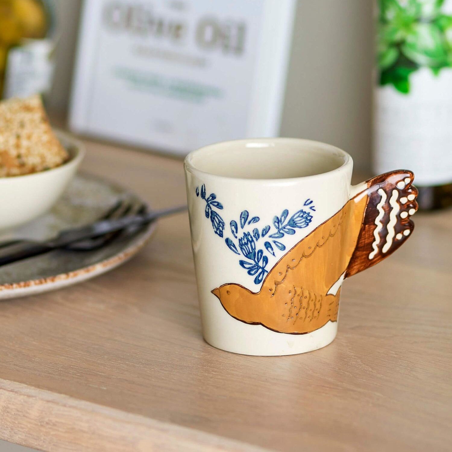 Tasse "Hezha" - 8x9 cm (Natur)