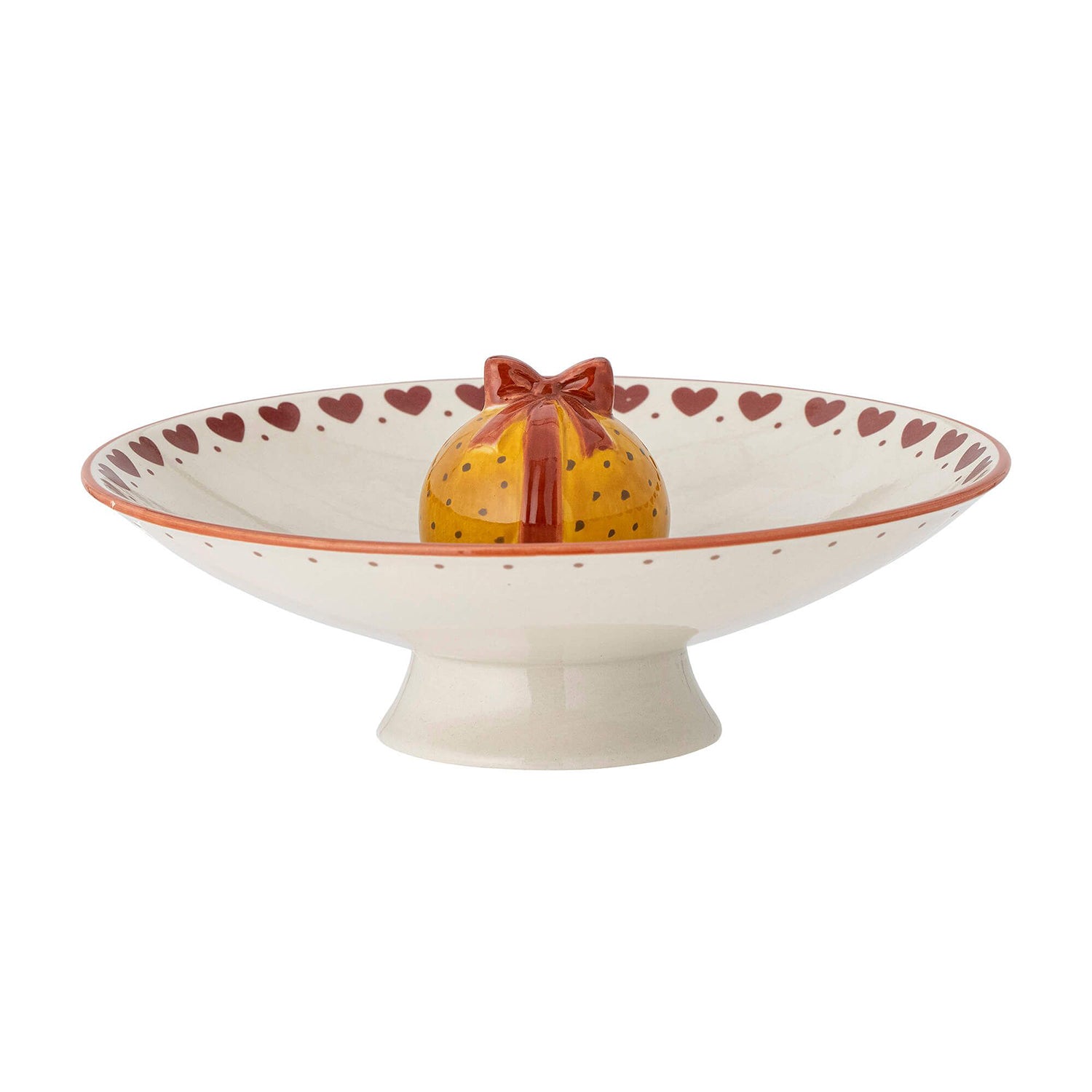 Sockelschale "Jolly" - 24x11,5 cm (Rot)