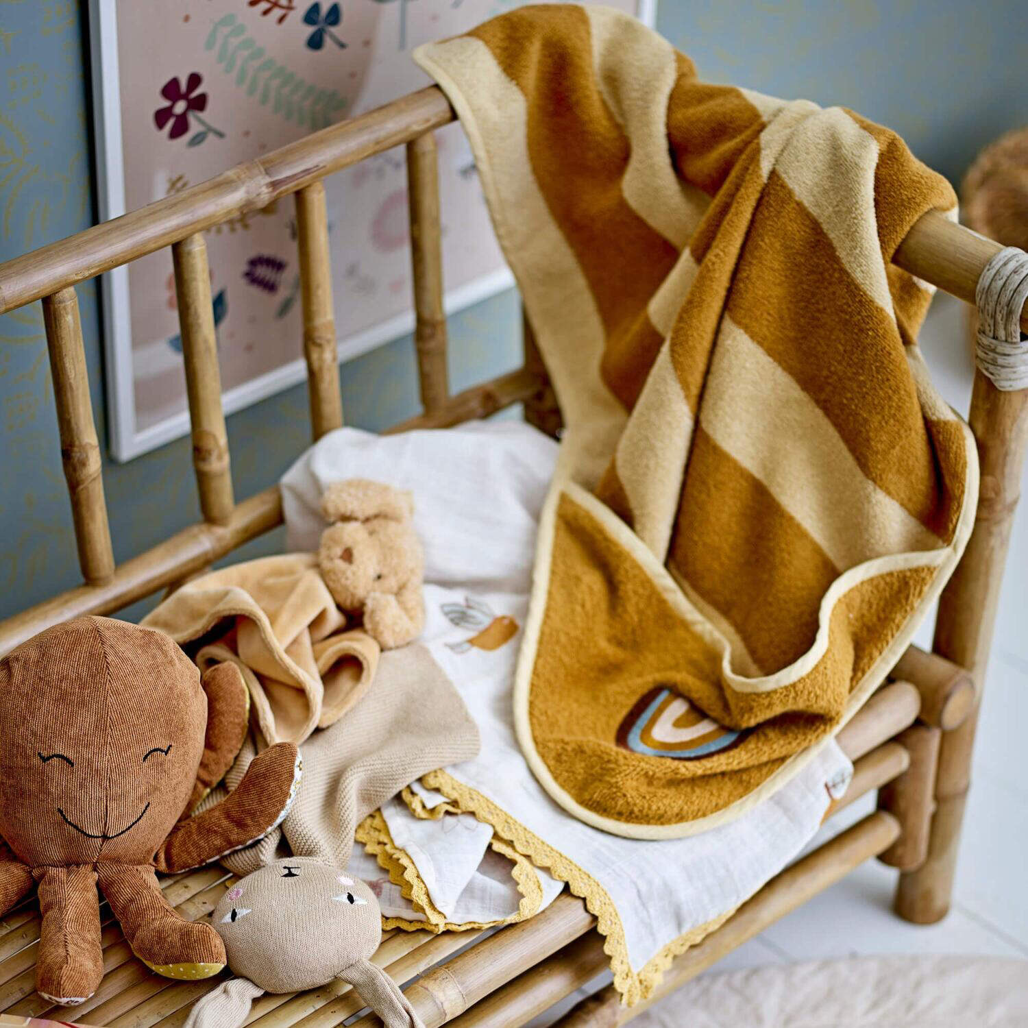 Kinder-Handtuch "Agnes" - 78x78 cm (Braun)