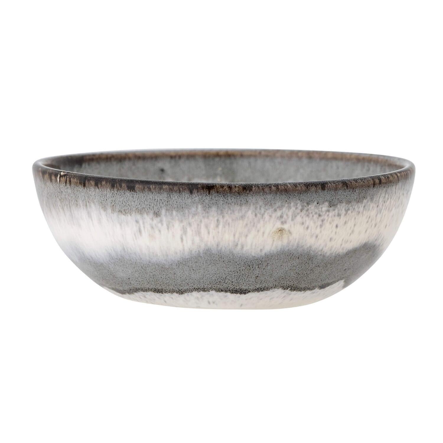 Schale/tiefer Teller "Paula" - 16 cm (Grau)