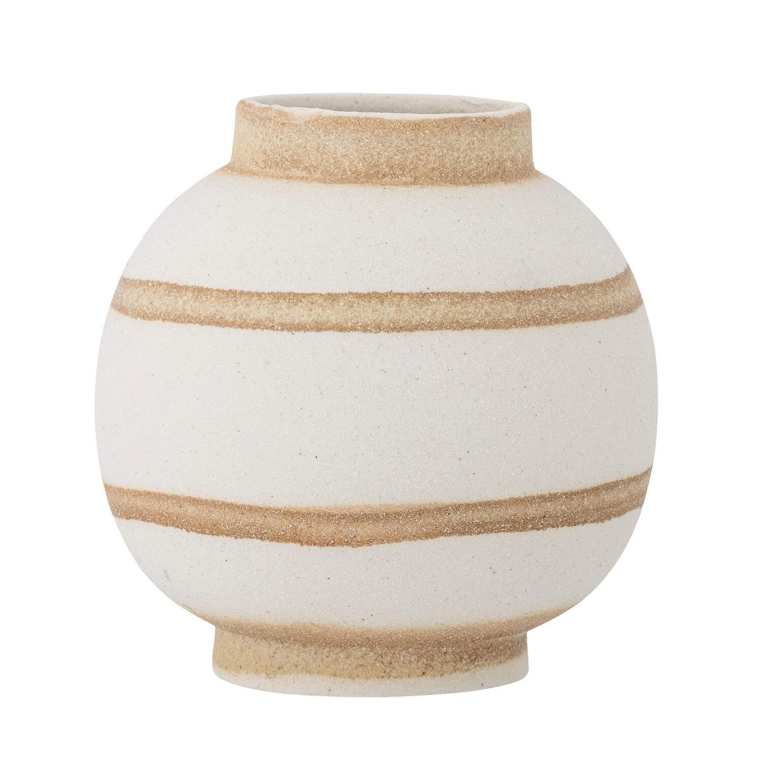 Vase "Sahifa" - 17x18 cm (Weiß)