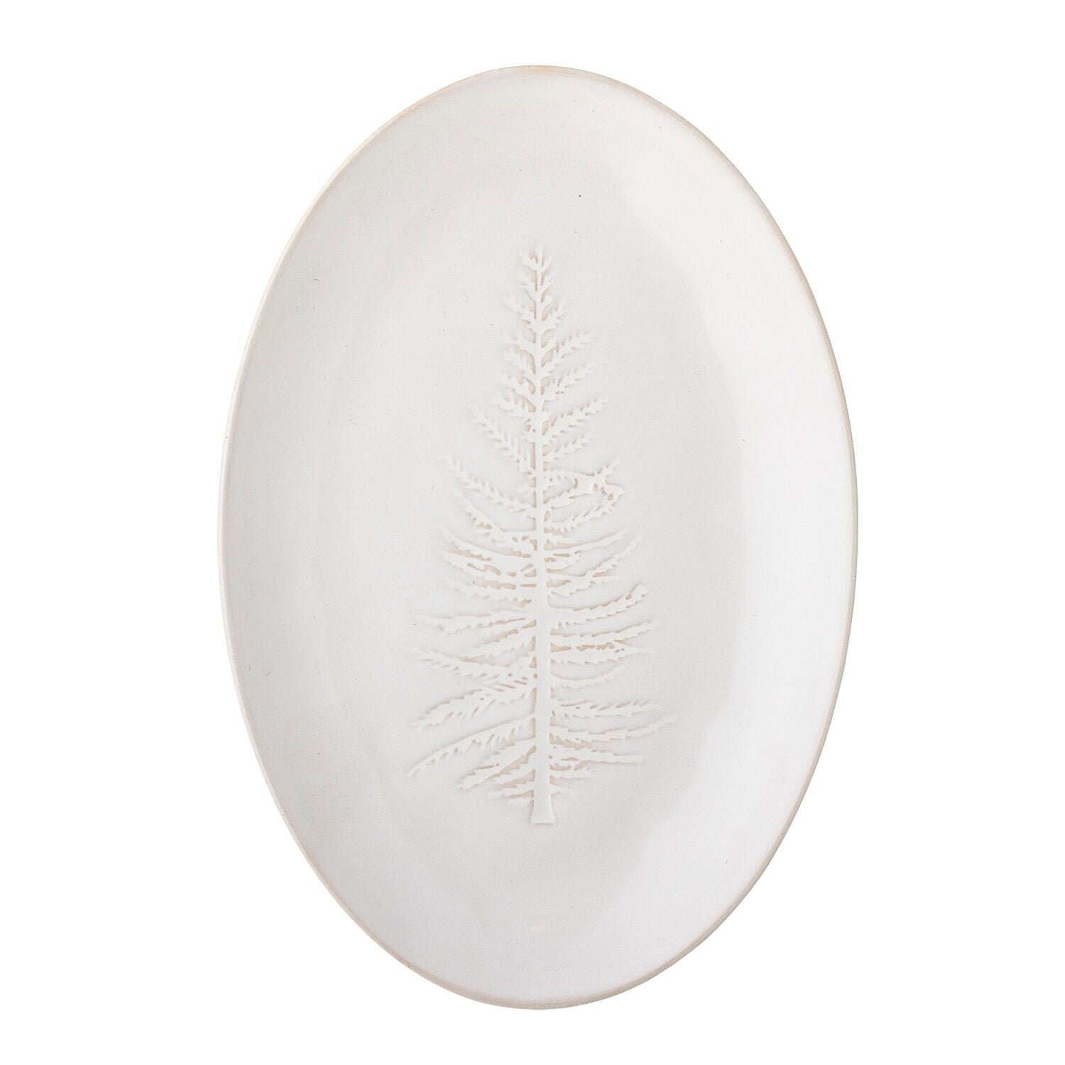 Servierplatte "Winter" - 31x21x3 cm (Natur)