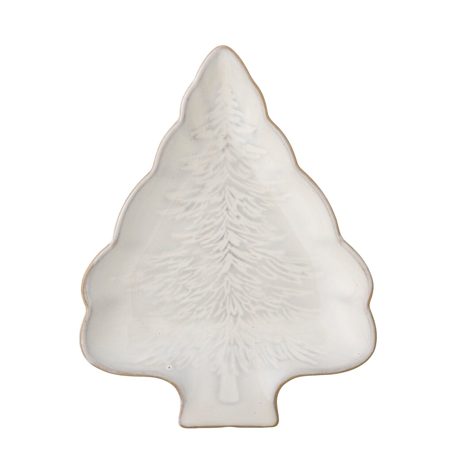 Servierplatte "Winter" - 22,5x17x3 cm (Natur)