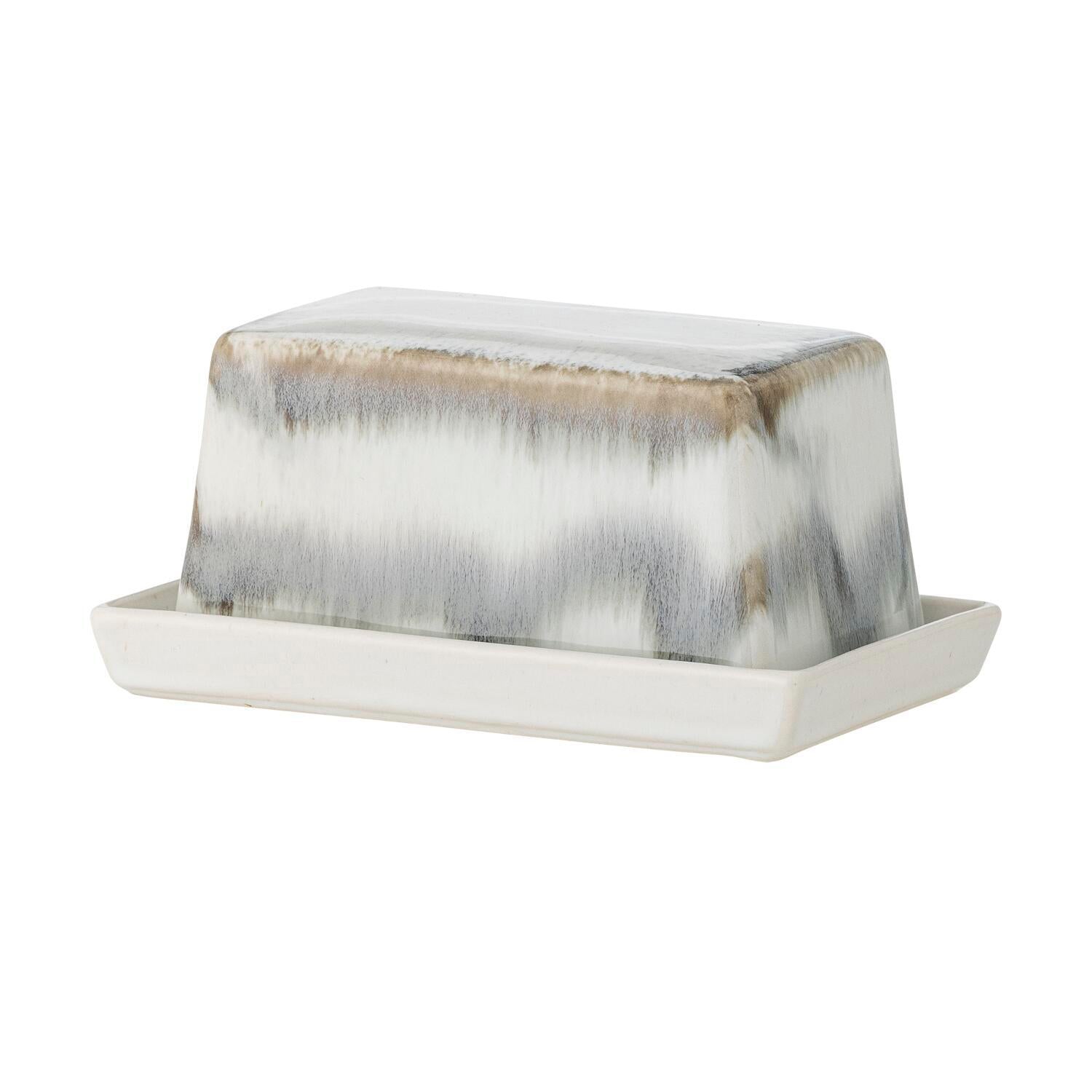 Butterdose "Paula" - 17,5x11,5x8 cm (Grau)