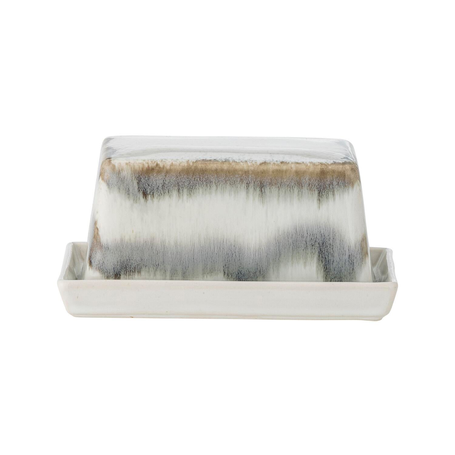 Butterdose "Paula" - 17,5x11,5x8 cm (Grau)