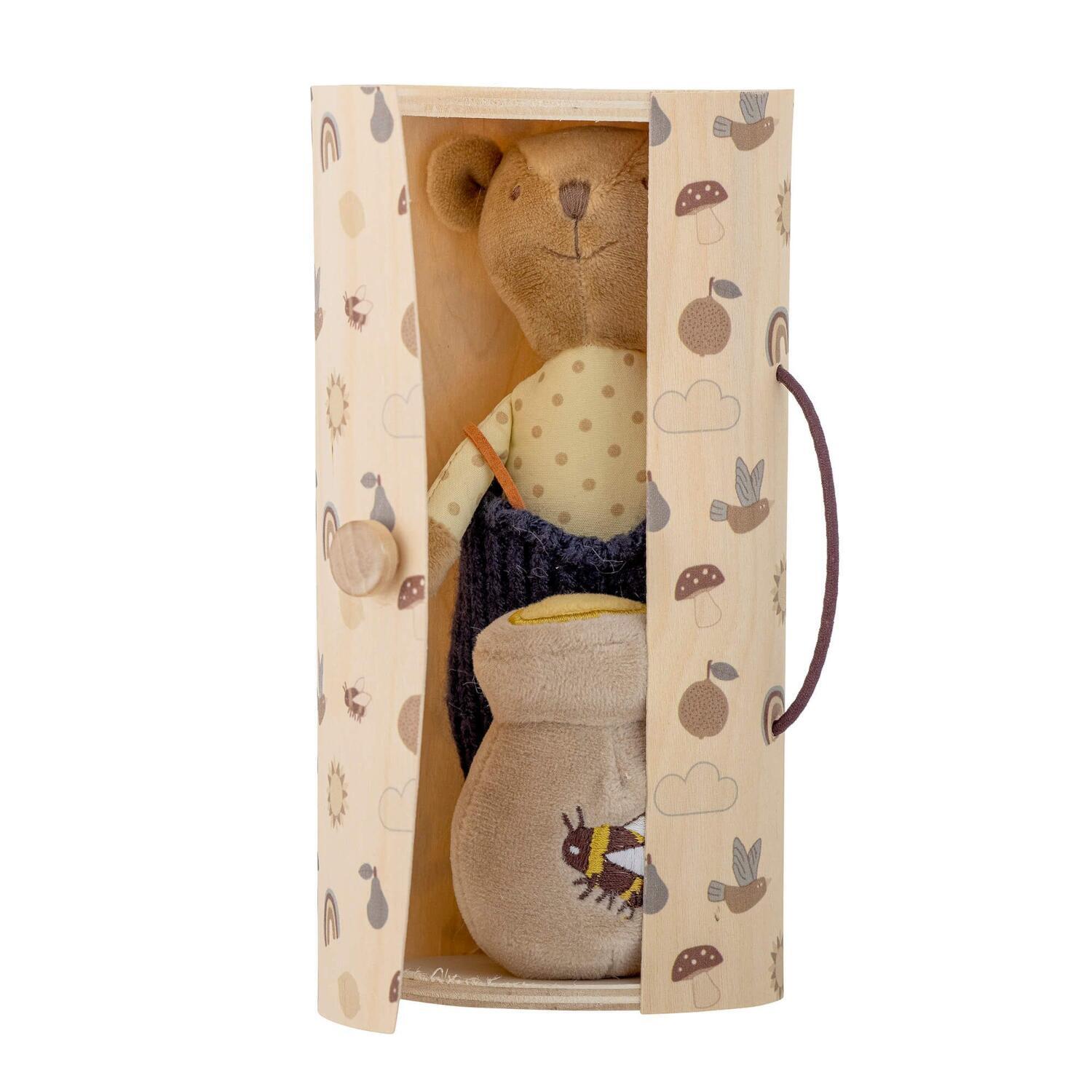 Plüschtier "Willes" im 2er Set - 8x18 cm (Braun)