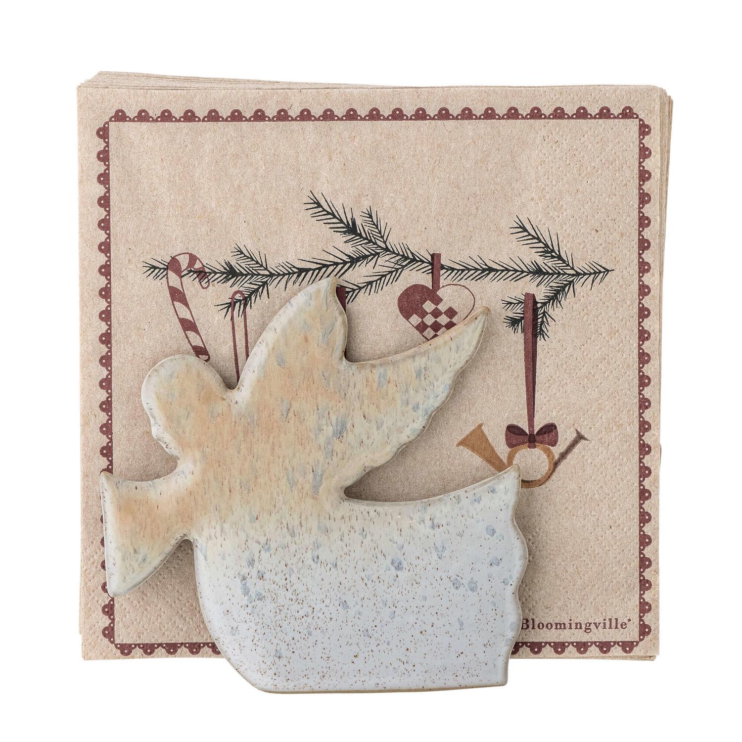 Serviettenhalter "Cherub" - 16x12x6,5 cm (Natur)