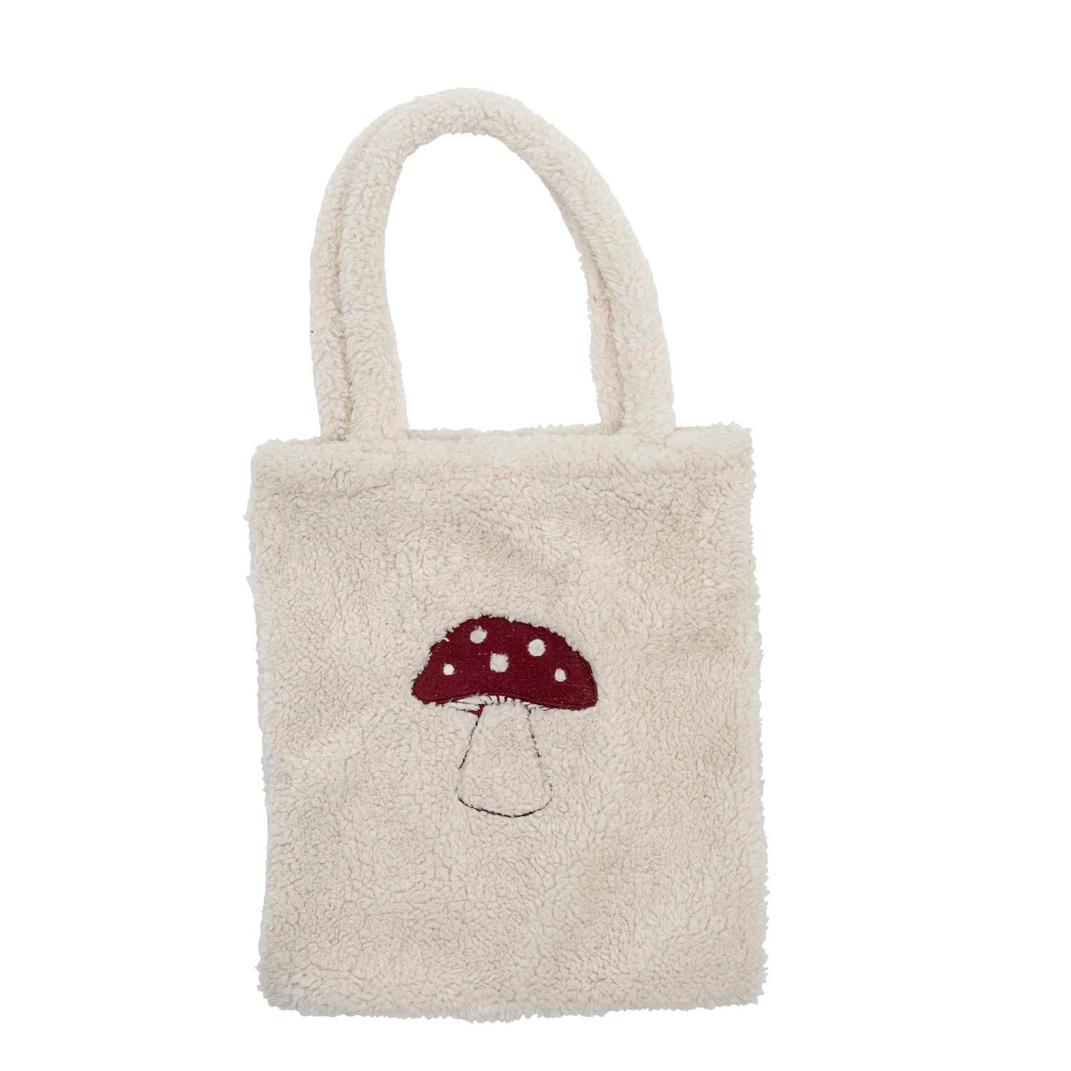 Tasche "Mushroom" - 35x40 cm (Weiß)