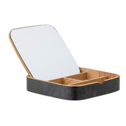Tischspiegel "Mimmi" - 19x4x19 cm (Schwarz)