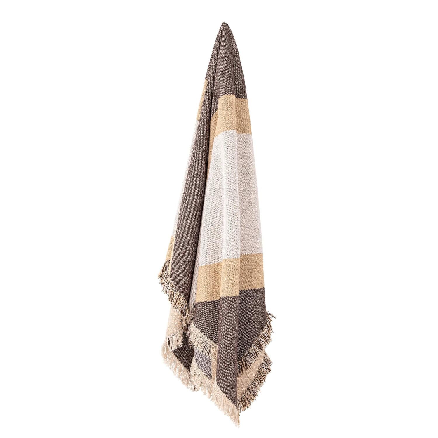 Decke "Abel" - 150x125 cm (Braun)