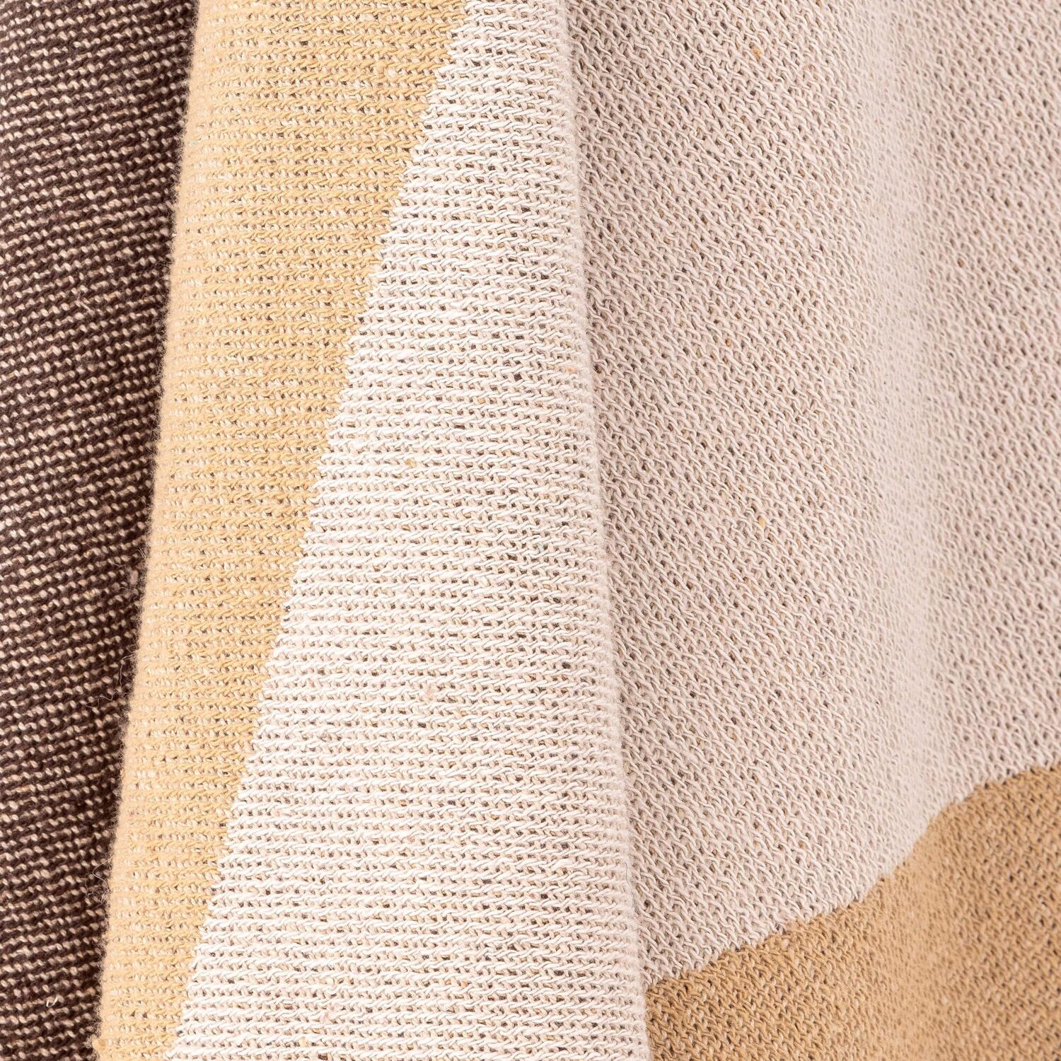 Decke "Abel" - 150x125 cm (Braun)
