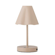 Lampe "Lianna" - 15x28x13,5 cm  (Beige)
