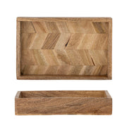 Serviertablett "Katalyn" - 30x20x6 cm (Natur)