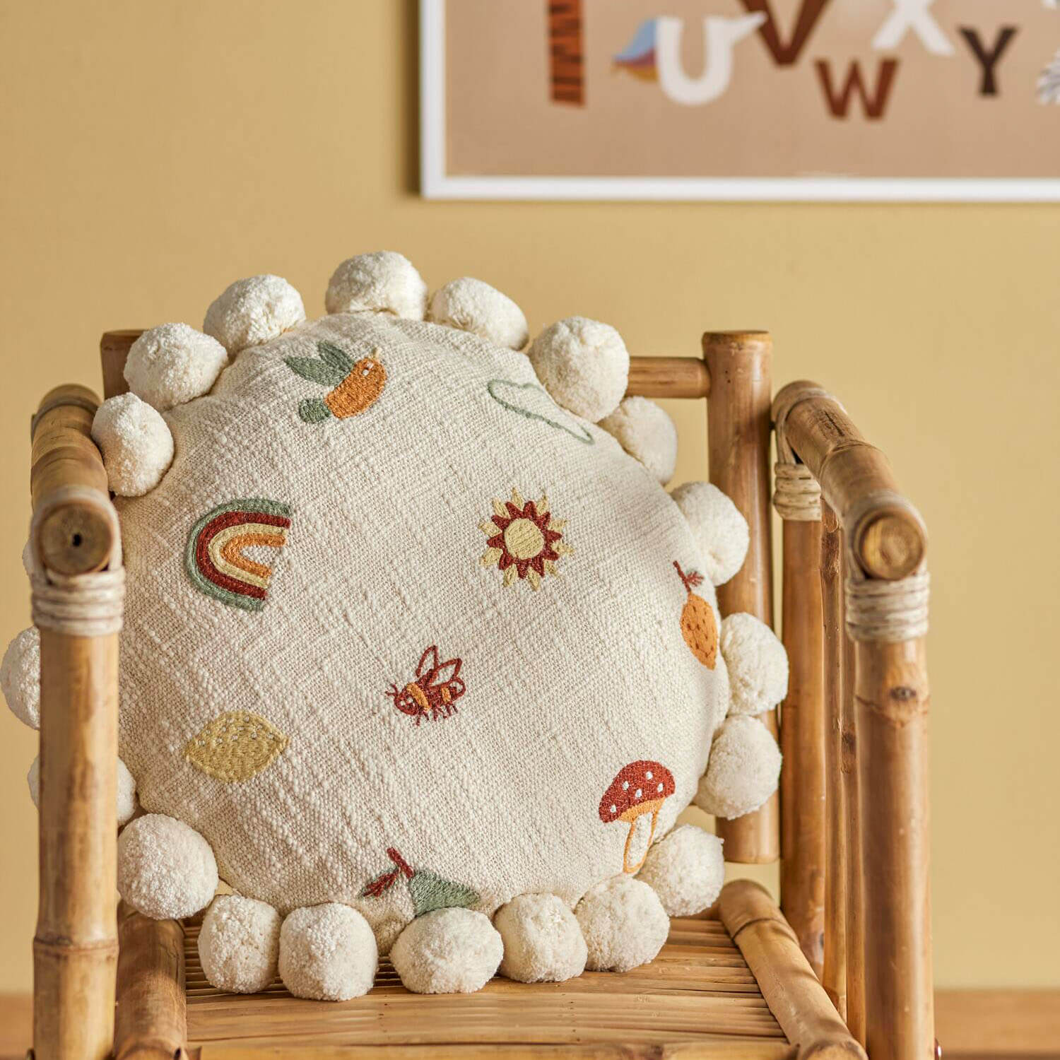 Kissen "Agnes" - 40 cm (Natur)