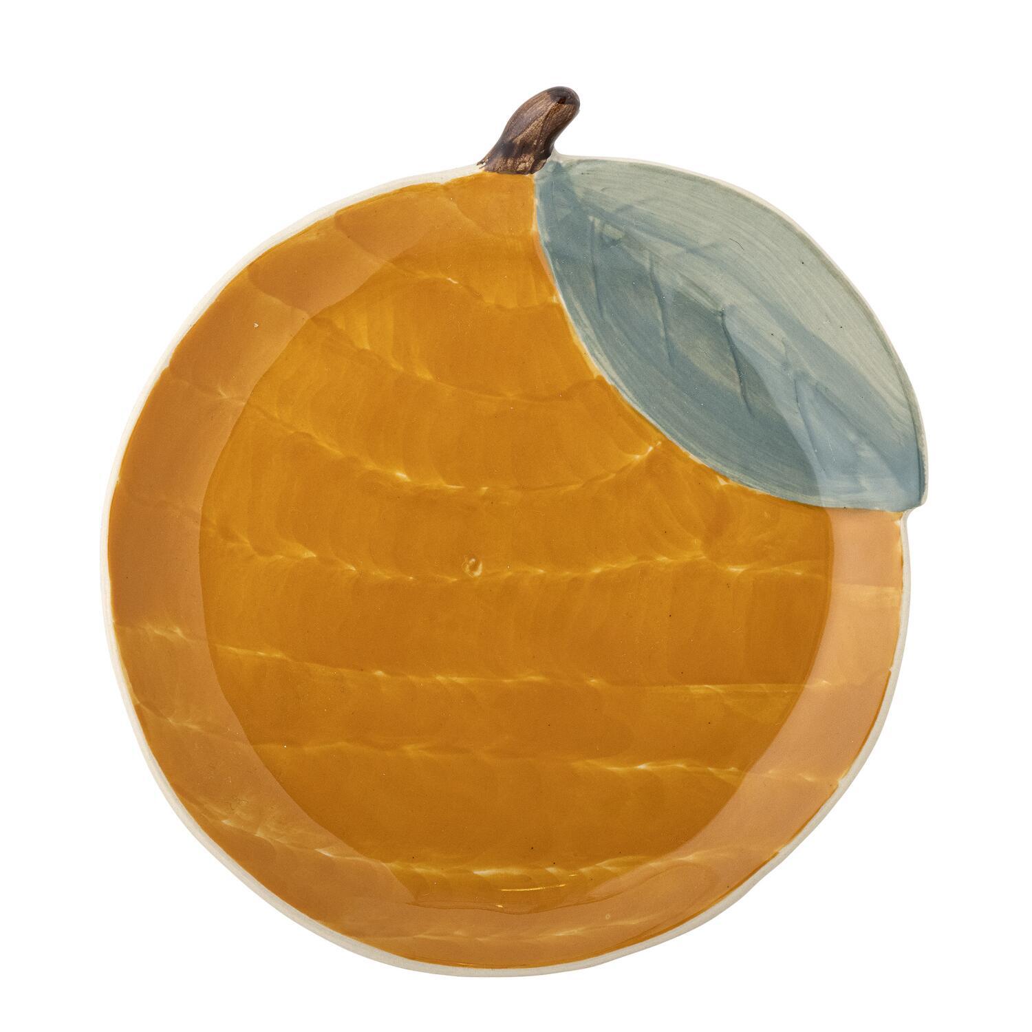 Teller in Orangen-Form "Agnes" - 16 cm (Orange)