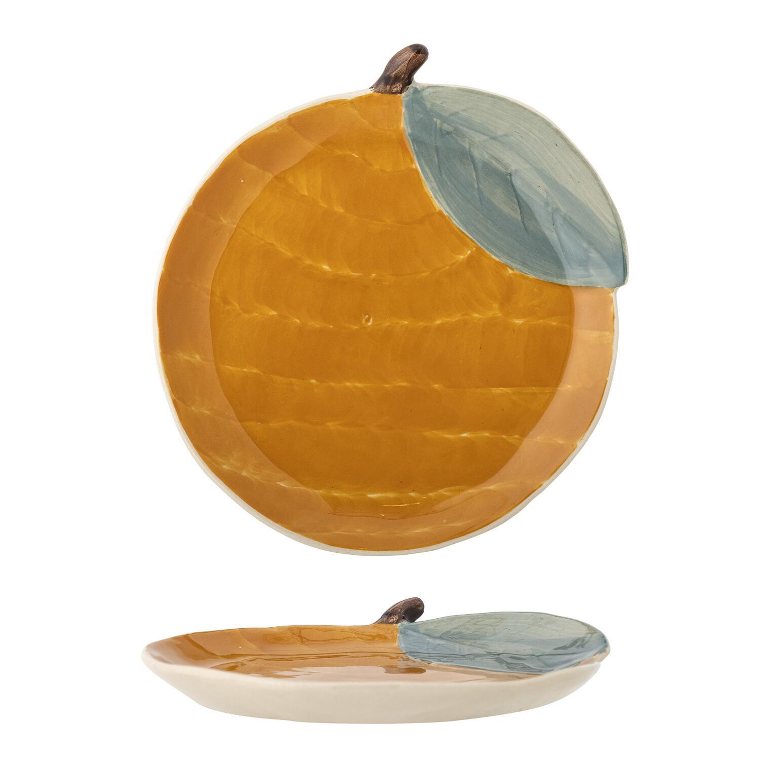 Teller in Orangen-Form "Agnes" - 16 cm (Orange)