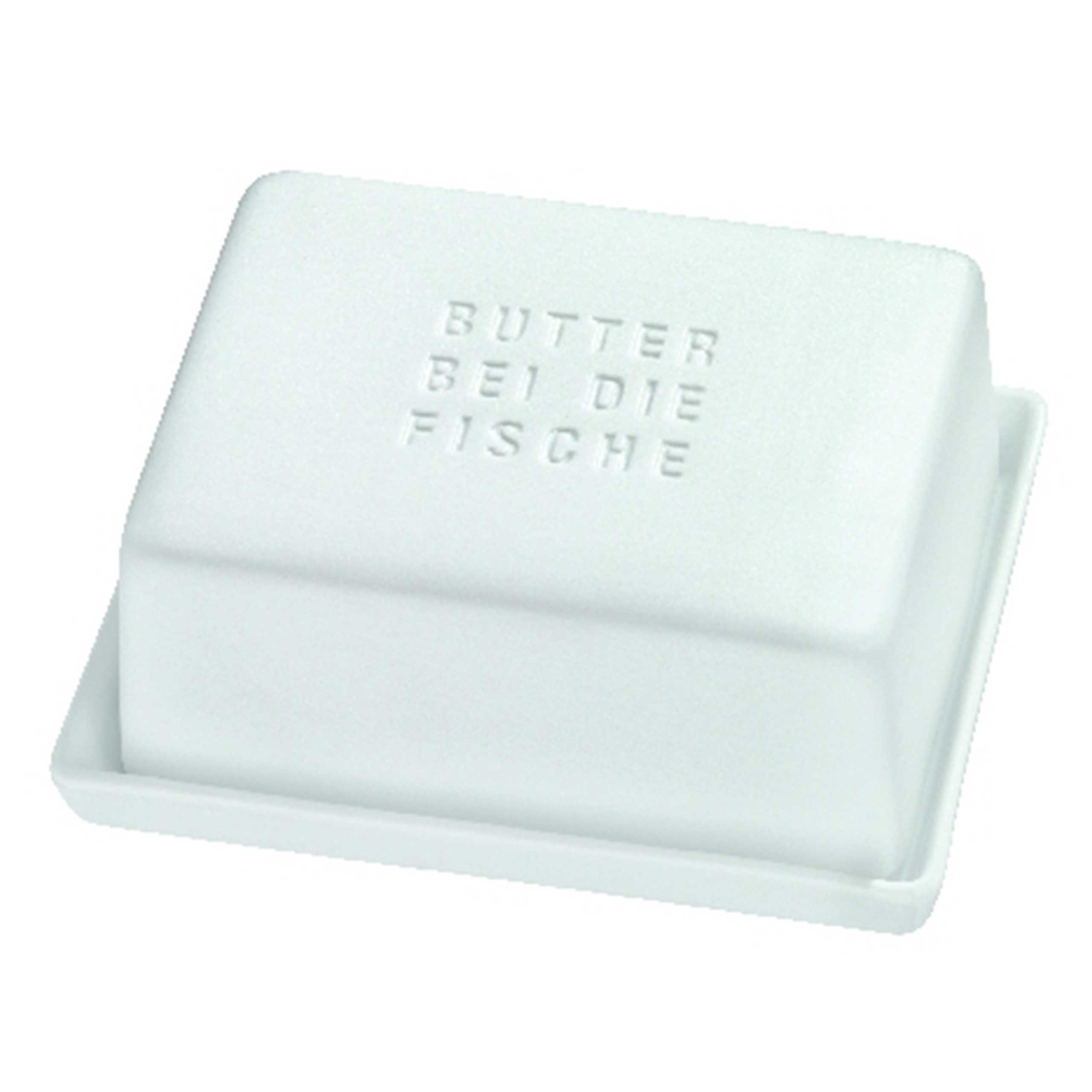 Butterdose "Butter bei die Fische"