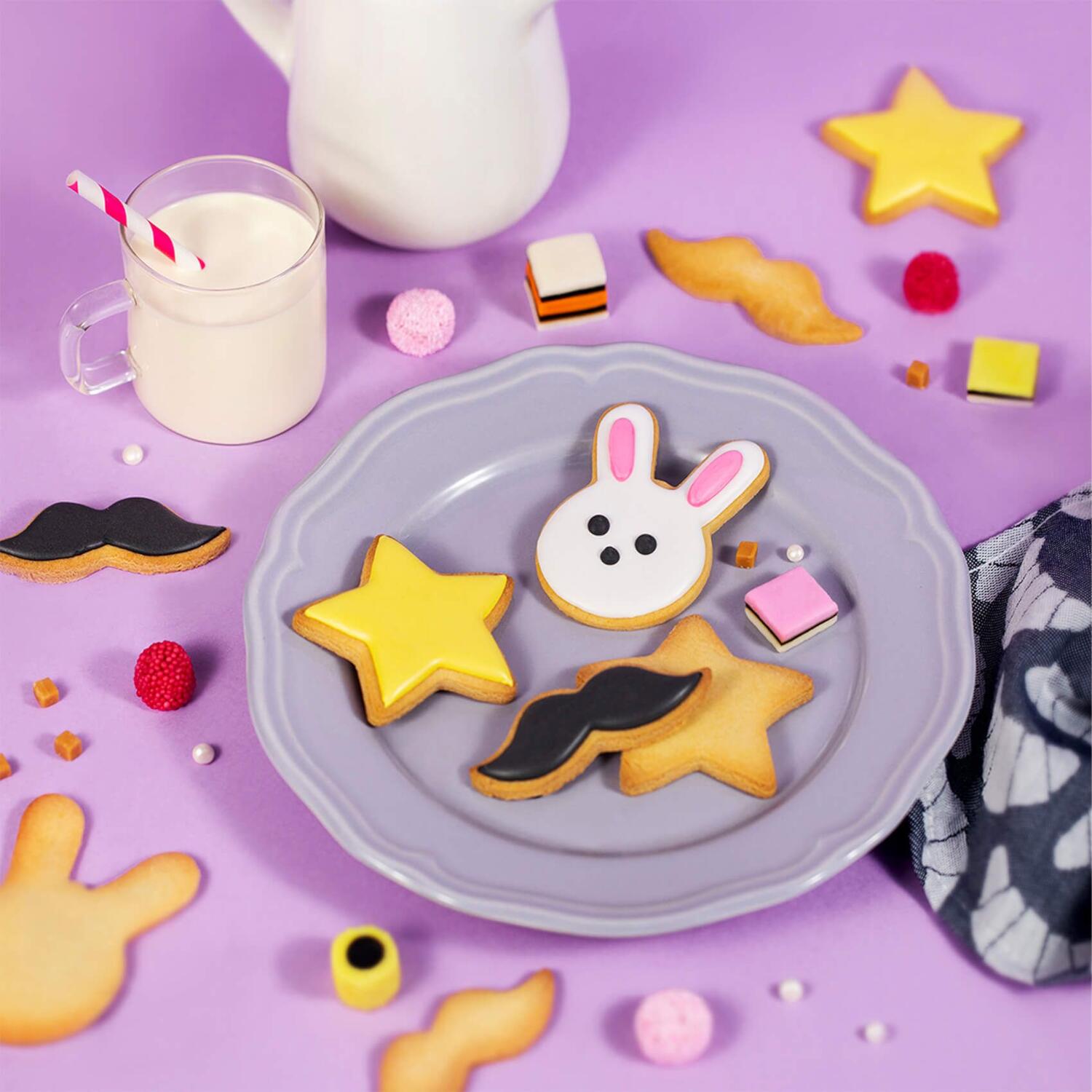 Back-Set für Kinder "Backe, backe Kekse" - 3-tlg.