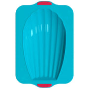 Madeleines-Backform aus Silikon - XXL (Blau)