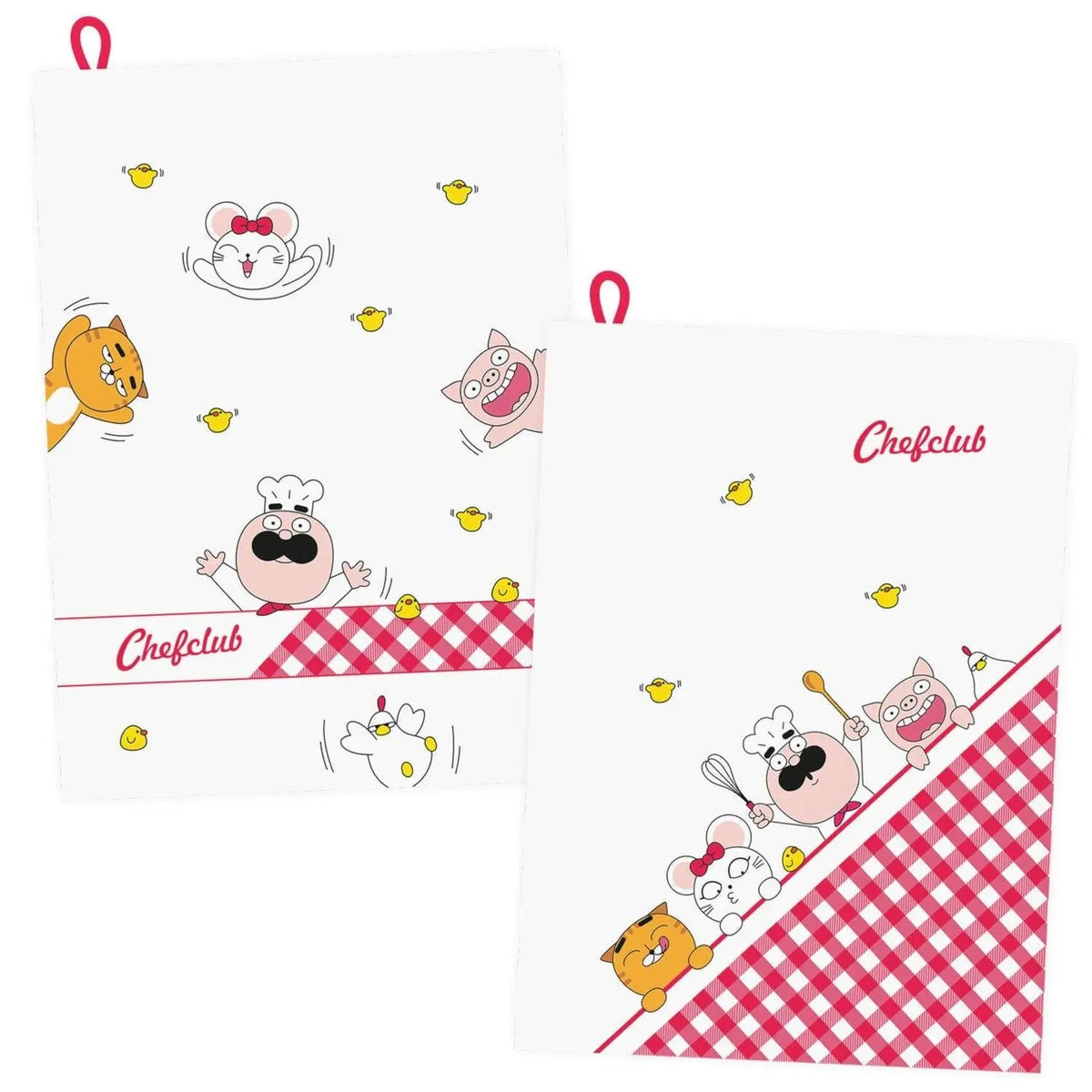 Geschirrtücher für Kinder im 2er-Set - 35x50 cm