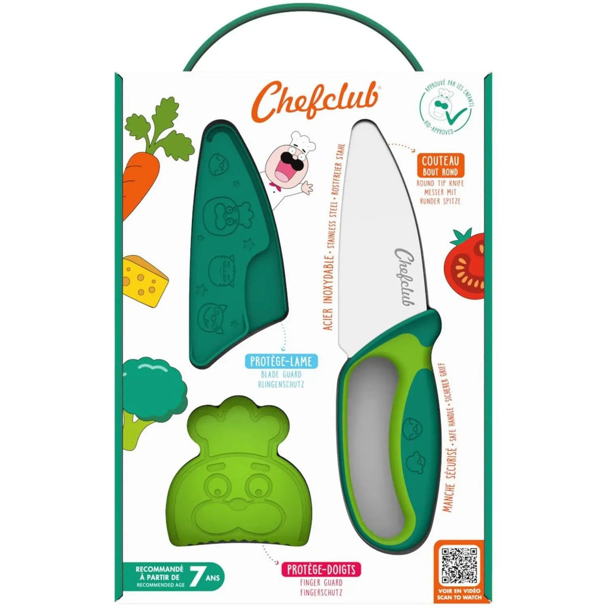 Messer für Kinder (Grün)