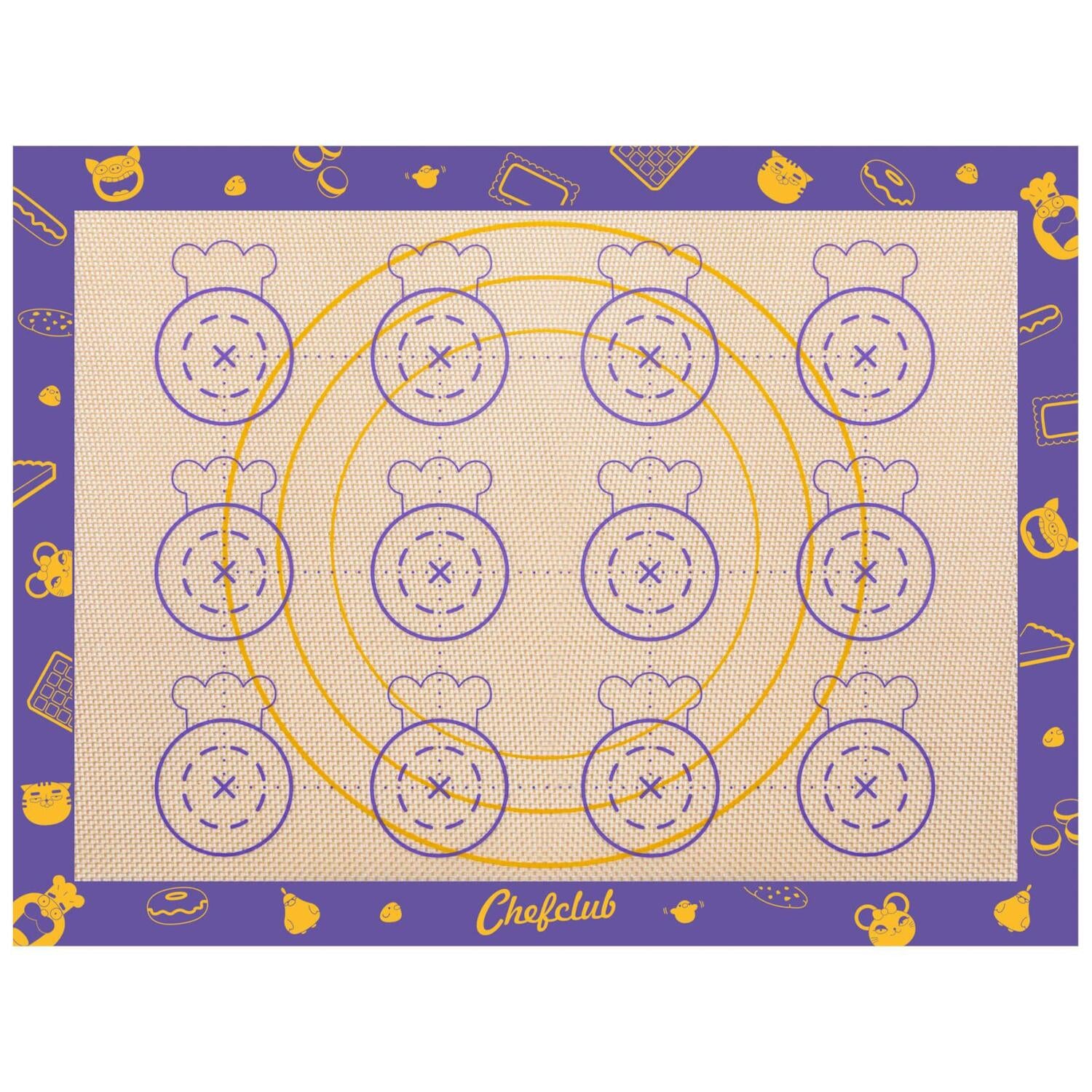 Backmatte - 30x40 cm (Lila)