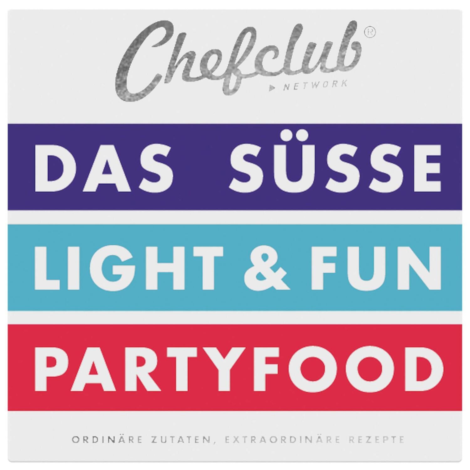 Themenkochbuch-Set "Das Süße, Light and Fun, Partyfood"