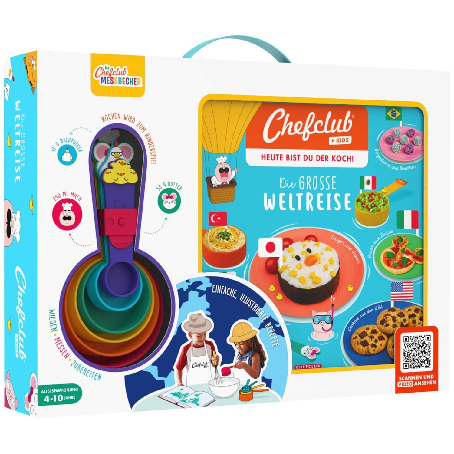 Koch- und Back-Set für Kinder "Küchenchef" - 5 tlg.