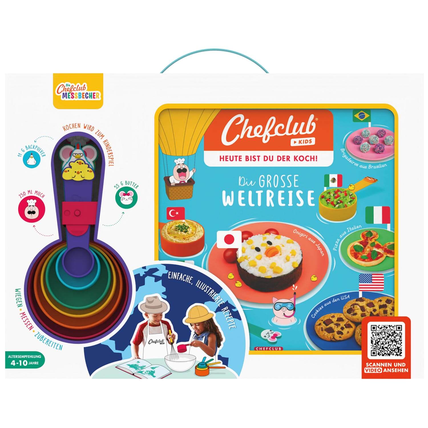 Back-Set für Kinder "Konditor" - 7 tlg.