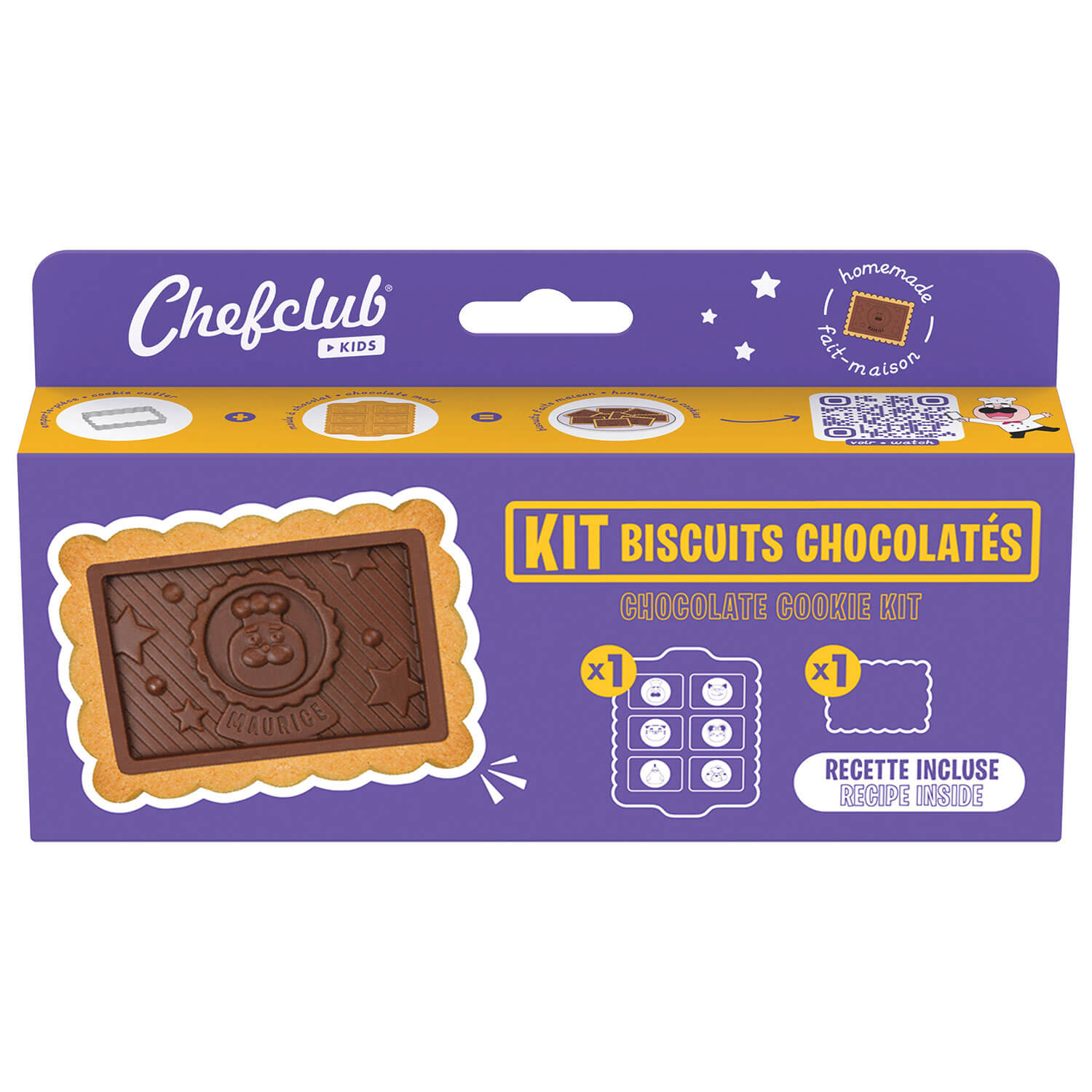 Schokoladen-Keks-Set - 3 tlg.