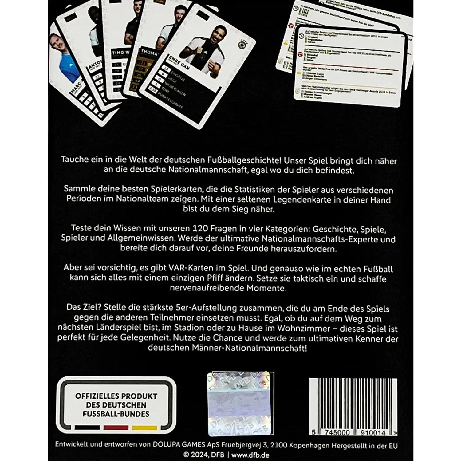 Das Original-Fanspiel Männer-Nationalmannschaft - Auf Reisen