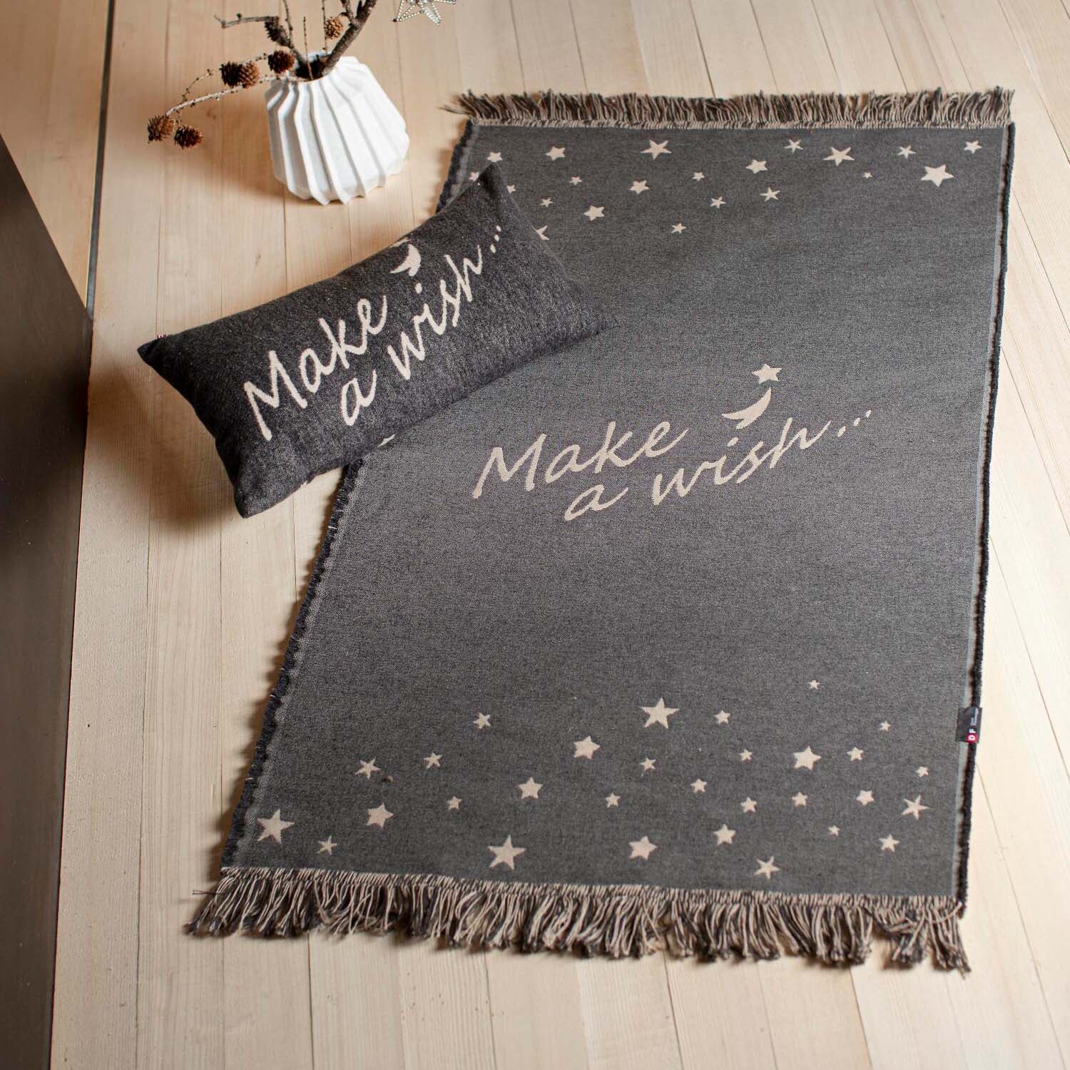 Teppich "Goliath - make a wish" - 120x75 cm (Anthrazit)