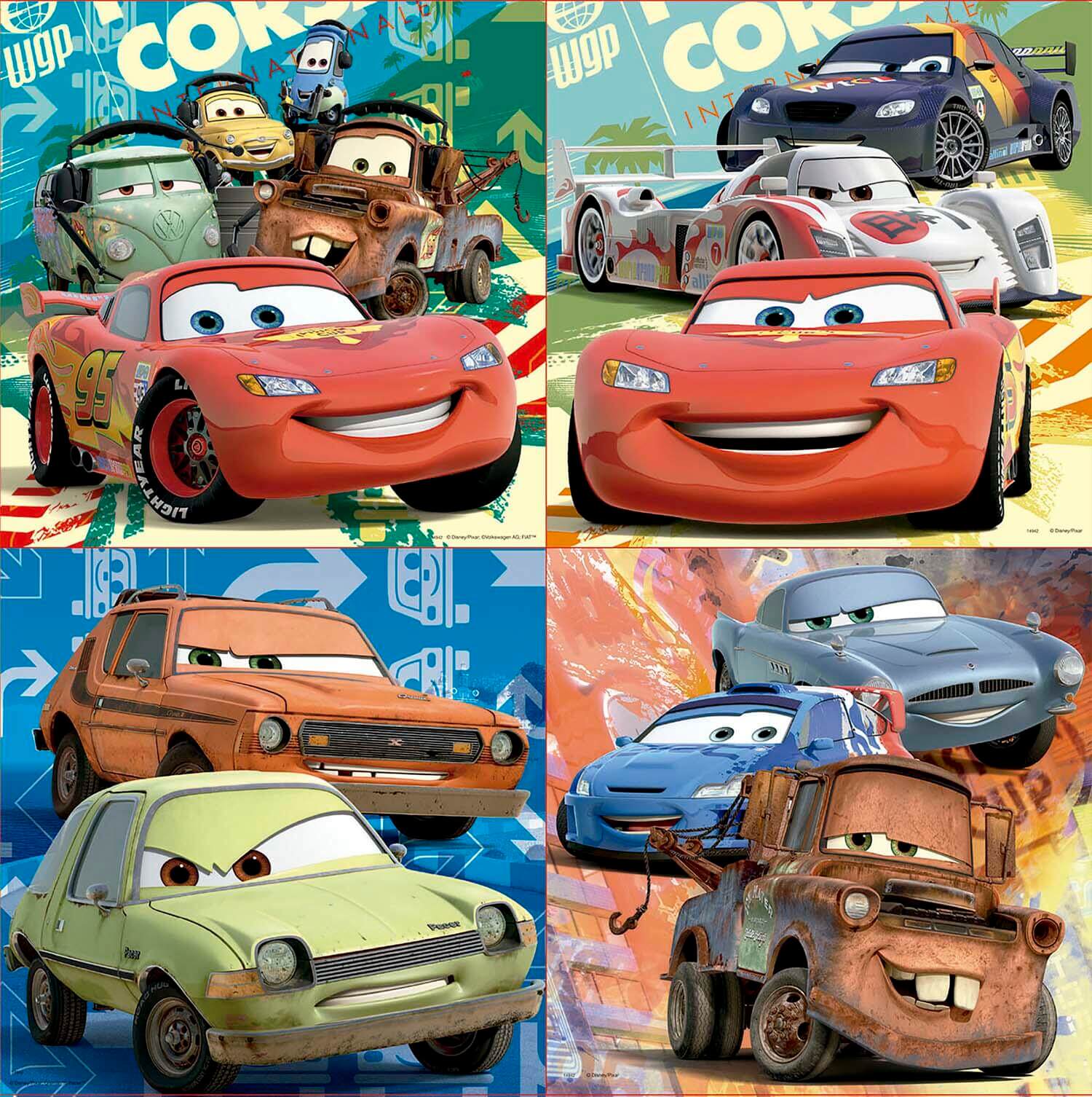 Cars - Progressive Puzzles