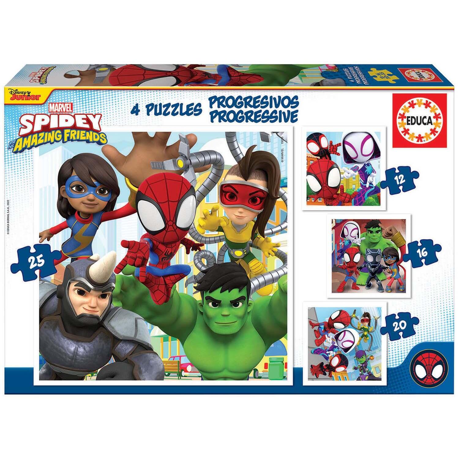 Spidey & seine Super-Freunde - Progressive Puzzles