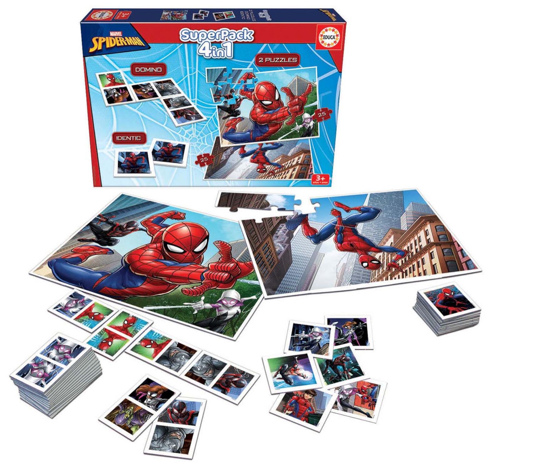 Marvel - Spiderman Superpack 4 in 1