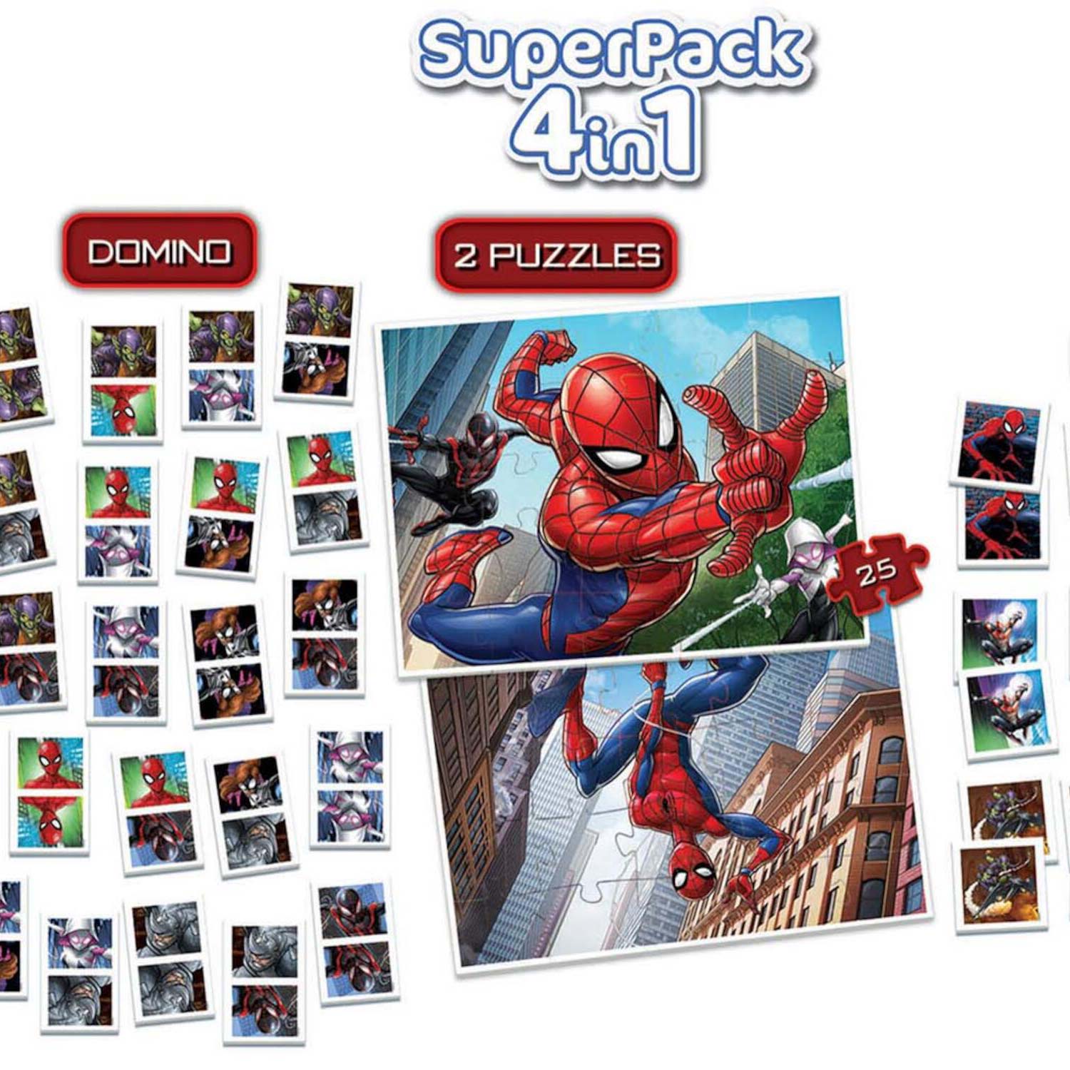 Marvel - Spiderman Superpack 4 in 1