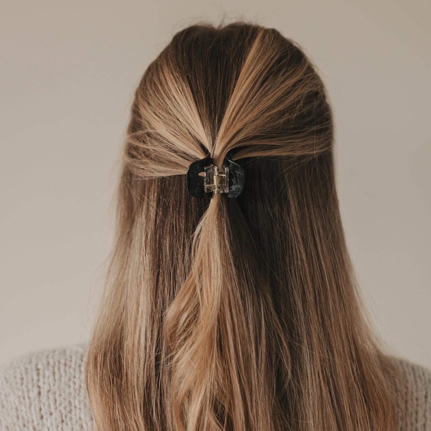 Haarspange "Herz" - klein (Night)